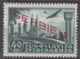 Germany Occupation Of Serbia - Serbien 1941 Airmail Mi#24 Mint Never Hinged - Occupation 1938-45