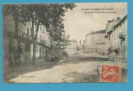 CPA Avenue De La Gendarmerie SAINT-ROME-DE-TARN 12 - Autres & Non Classés