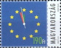 HUNGARY 2004 HISTORY Organizations EUROPEAN UNION - Fine Set MNH - Unused Stamps