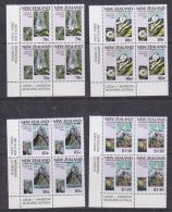 New Zealand 1987 Natonal Parks 4v Bl Of 4  ** Mnh (29095B) - Unused Stamps