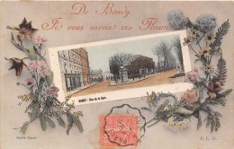 93- BONDY - RUE DE LA GARE (Je Vous Envoie Ces Fleurs ) - Bondy