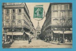 CPA 4 - Rue Rougemont PARIS IXème - Arrondissement: 09