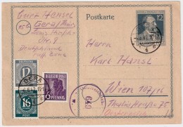 All. Bes. , 1947, Zusammen-Druck, Ausland! ,  #5688 - Covers & Documents