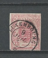 Luxembourg:  7 Oblit. Luxembourg - 1859-1880 Stemmi