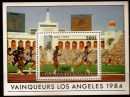 CENTRAFRIQUE Jeux Olympiques LOS ANGELES 84. Yvert BF 74. ** MNH. - Sommer 1984: Los Angeles