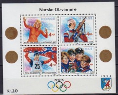 NORVEGE Jeux Olympiques Sarajevo 84.Yvert BF 11** MNH. Lake Placid 1980 - Inverno1984: Sarajevo