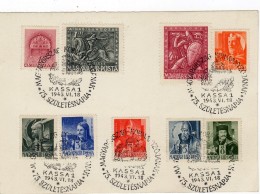 WWII - LETTRE - HONGRIE - SLOVAQUIE - KASSA - KOSICE - KASCHAU- 1943 - - Poststempel (Marcophilie)