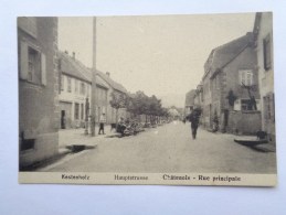 Réf: 89-8-17.             CHATENOIS   KESTENHOLZ    Rue Principale   Hauptstrasse. - Chatenois