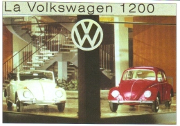 Delcampe - Volkswagen Coccinelles  1200     -  CPM - PKW