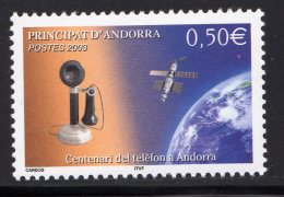 Andorre 2003.Centenaire Du Téléphone - Unused Stamps