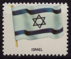 ISRAEL - FLAG FLAGS / Cinderella Label Vignette - MNH / USA Ed. 1965. - Judaica - Neufs (sans Tabs)