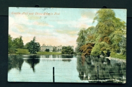ENGLAND  -  Enville Hall  China Temple Pool  Used Vintage Postcard As Scans - Autres & Non Classés