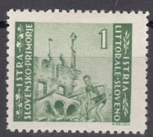 Istria Litorale Yugoslavia Occupation, 1946 Sassone#53 Mint Hinged - Joegoslavische Bez.: Istrië