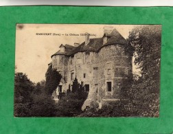 Harcourt (27-Eure) Le Château (XIIIe Siècle) 10/08/1916 Crampon à Mme Picart De St-Pierre Ponpoint 60 - Harcourt