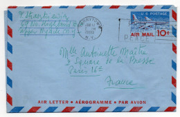 USA--1960--Aérogramme De TARRYTOWN (N-Y) Pour PARIS-France - Cartas & Documentos