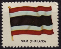 Thailand Siam / Cinderella Label Vignette - MNH / USA Ed. 1965. - Siam