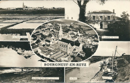 44 BOURNEUF EN RETZ - 5 Vues  De 1956 - Bourgneuf-en-Retz