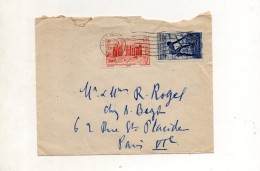 AFRIQUE OCCIDENTALE FRANCAISE ENVELOPPE DU 25 JUILLET 1949 DE DAKAR POUR PARIS - Briefe U. Dokumente