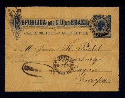 Brazil Entier Postal Stationery 1899 Porto Alegre Casa De La Moneda Coin Building Sp3925 - Entiers Postaux