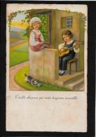 CPA Illustrateur Pauli EBNER Enfants Art Nouveau Non Circulé N° 1018 - Ebner, Pauli