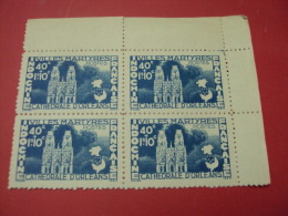 Block 4 Of Indochine Indochina Vietnam MNH Stamps : Church - Unused Stamps