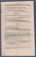 1879 - BULLETIN DES LOIS - COMMERCE AUTRICHE-HONGRIE - PARIS TAXE DE BALAYAGE 80 QUARTIERS - LIMITE RHONE MEDITERRANEE - Décrets & Lois