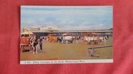 Pony Carriages On The Sands England> Somerset > Weston-Super-Mare    Ref  2180 - Weston-Super-Mare