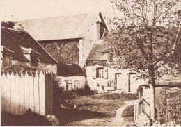 REPRODUCTION 10,5x15 . Paul DELONDRE "Cour De Ferme"  Bibliothèque Nale Paris Expo 1979 Le Calotype - Fotografie