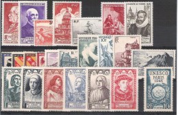 FRANCE : 1946** Année Complete  24 Valeurs ** Y&T = 25,00 Euro - 1940-1949