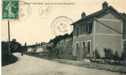 CPA 95  BOISSY L AILLERIE ROUTE DE COURCELLES MONTGEROULT 1908 - Boissy-l'Aillerie