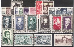 FRANCE  1952* Année Complete Avec Charniere  21 Valeurs * Y&T = 70,00 Euro - 1950-1959