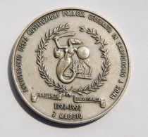 1991 ANNIVERSARIO DELLA CONSTITUZIONE POLACCA - FRATERNITA ITALO-POLAND - Professionals/Firms