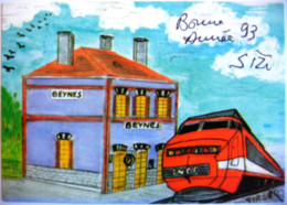 Beynes Gare TGV 1993 Sizi Sizler - Beynes