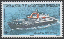 T.A.A.F - Bateau - Navire - Le Marion Duffresne : Navire En Mer - Transport - - Neufs