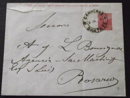 RUFINO (Argentine) - Enveloppe Timbrée - Vers ROSARIO (Argentine) - 8 Juillet 1915 - Cachet Postal - A Voir ! - Oblitérés