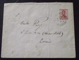 RUFINO (Argentine) - Enveloppe Timbrée - Vers ROSARIO (Argentine) - 28 Février 1918 - Cachet Postal - A Voir ! - Used Stamps