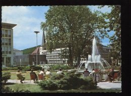 CPM Animée Allemagne BAD KISSINGEN Blick Zum Landratsamt Rosengarden - Bad Kissingen