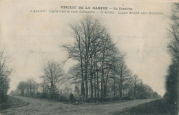 SPORT AUTOMOBILE - CIRCUIT DE LA SARTHE - La Fourche - à Gauche, Ligne Droite Vers Connerré , à Droite Ligne Droite Vers - Rally