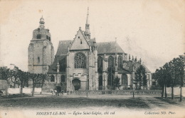 NOGENT LE ROI - Eglise Saint Sulpice , Côté Sud - Nogent Le Roi