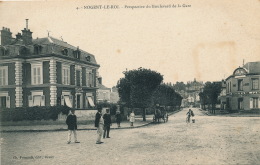 NOGENT LE ROI - Perspective Du Boulevard De La Gare - Nogent Le Roi