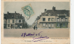 LA LOUPE - La Place , Entrée Rue De La Gare - La Loupe