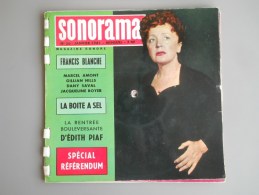 SONORAMA N° 26 JANVIER 1961 - EDTH PIAF - FRANCIS BLANCHE - Special Formats