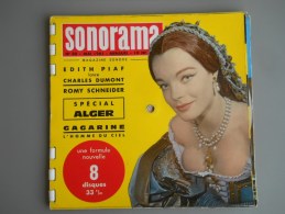 SONORAMA N° 30 MAI 1961 - ROMY SCHNEIDER - GAGARINE - EDITH PIAF LANCE C. DUMONT - Formatos Especiales