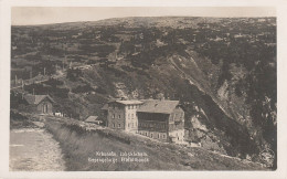 AK Riesengebirge Elbfallbaude Labska Bouda Stempel Bei Spindlermühle Spindleruv Mlyn Harrachsdorf Harrachov - Sudeten