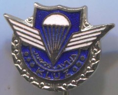 Parachuting - Yugoslavia, Vintage Pin Badge, Enamel - Parachutisme