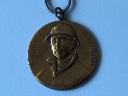 MEDAILLE MEDALS SM ALBERT ROI DES BELGES RECONNAISSANCE DANKBAARHEID - Bélgica