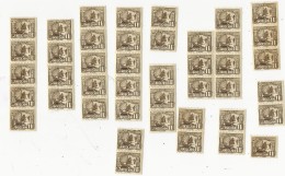 43 Timbres Neufs Avec Gomme-la Jonque-TB état - Ongebruikt