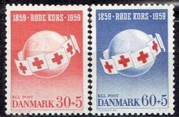 DENMARK  # FROM 1959  STANLEY GIBBONS 418-419** - Nuevos