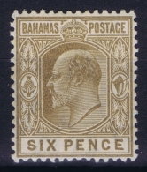 BAHAMAS:  SG 74  Mi 33  MH/* Falz/ Charniere  1906 - Bahama's (1973-...)