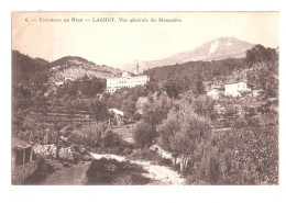 CPA 06 LAGHET Environs De Nice Vue Generale Du MONASTERE No.6 UNUSED Edition Reserve Au Monastere - Autres & Non Classés